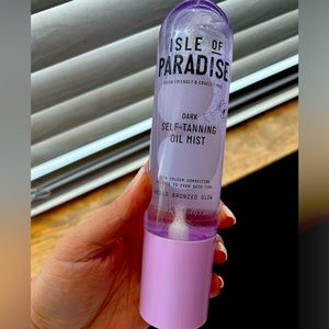 Isle of Paradise tanning water